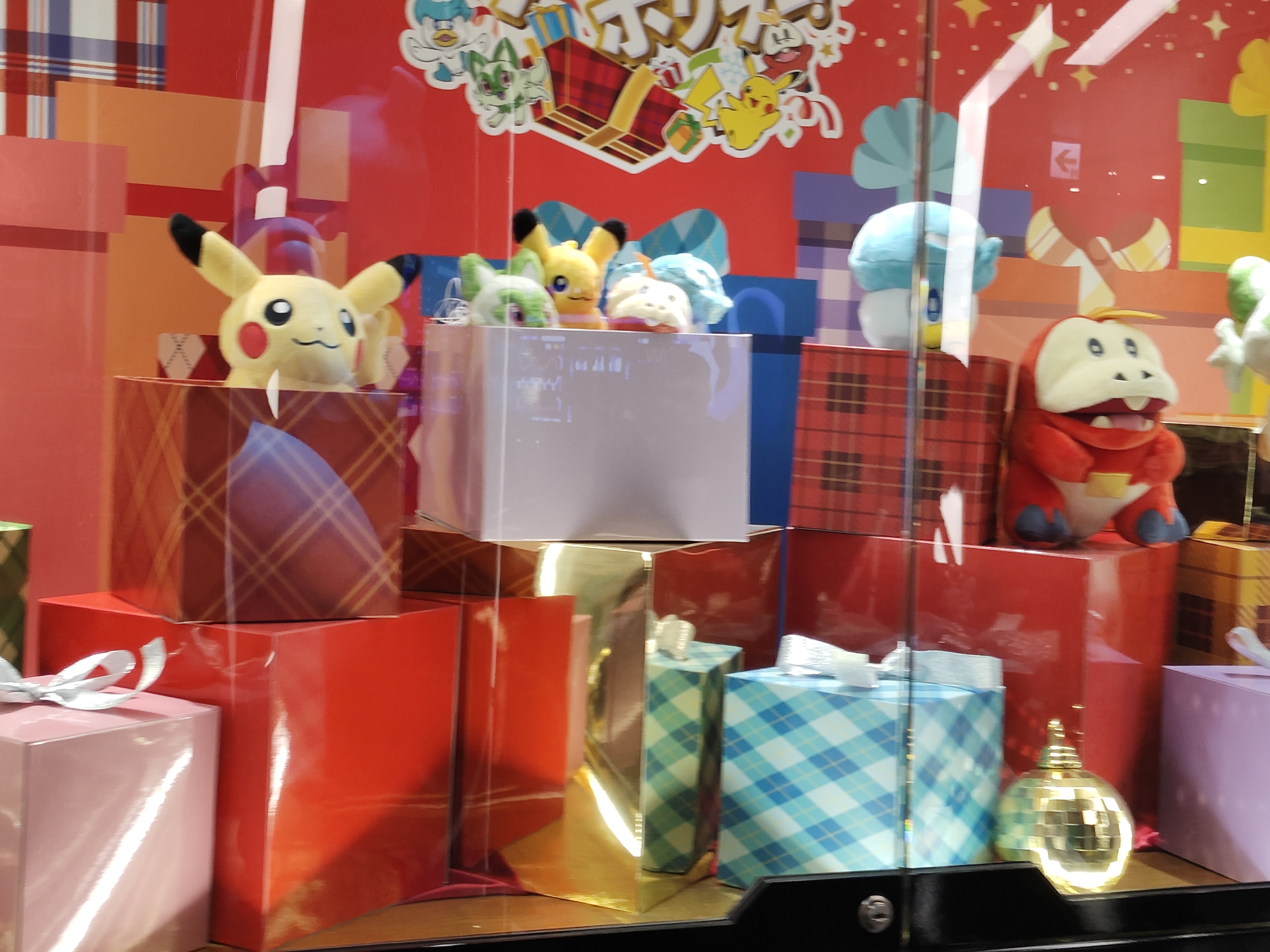 Inside the Shibuya Pokémon Center. I would've taken more pics, but I was overwhelmed and it was pretty busy.