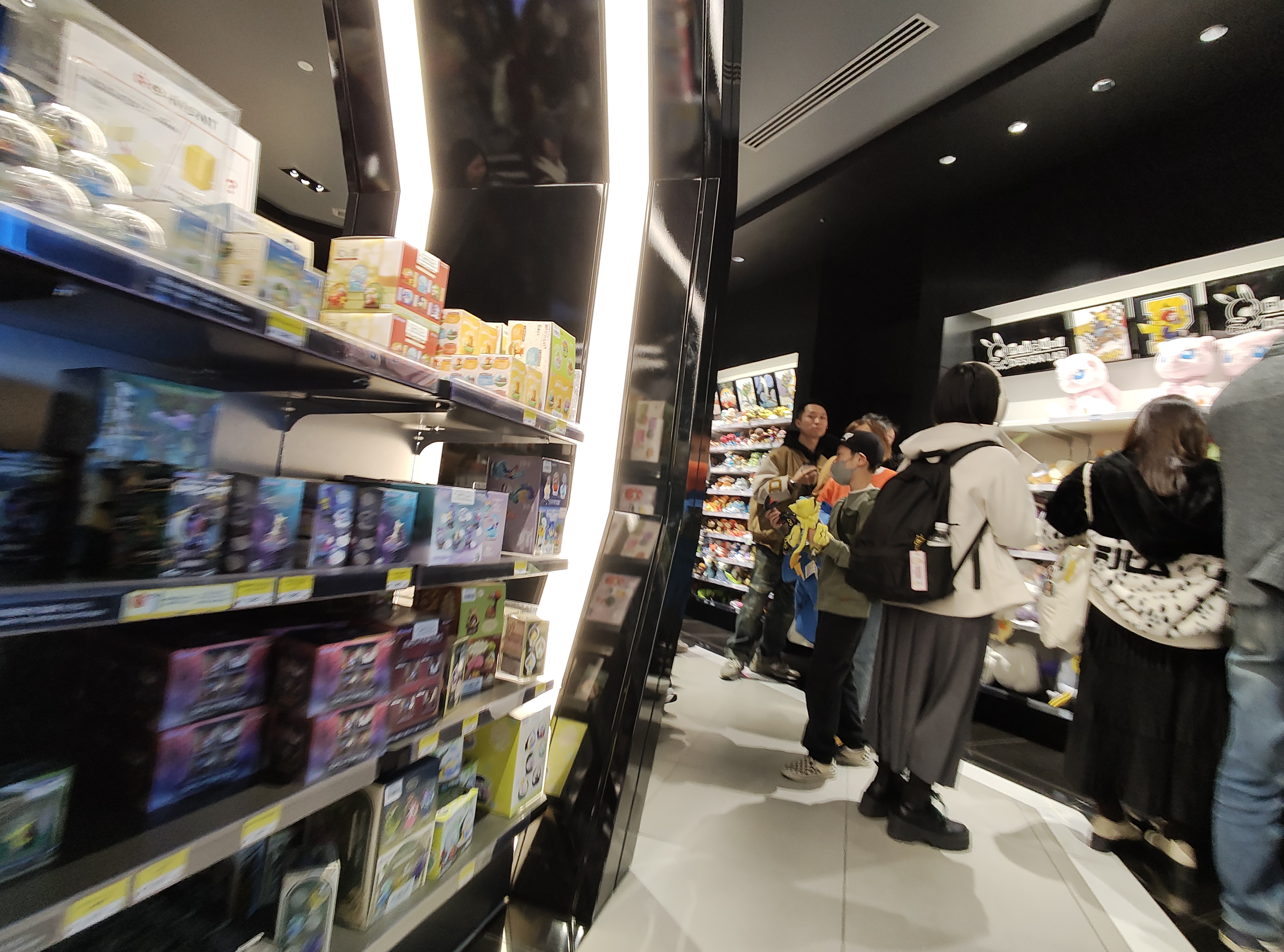 Inside the Shibuya Pokémon Center. I would've taken more pics, but I was overwhelmed and it was pretty busy.